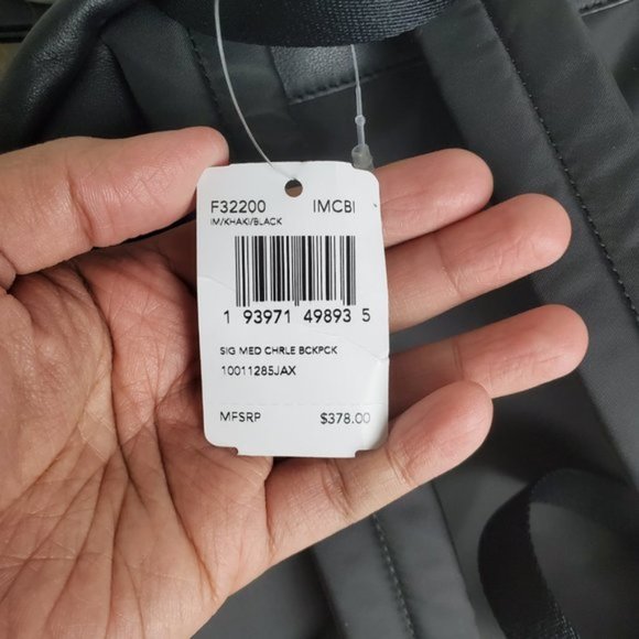 COACH MEDIUM CHARLIE BACKPACK IN SIGNATURE CANVAS - Picture 6 of 6